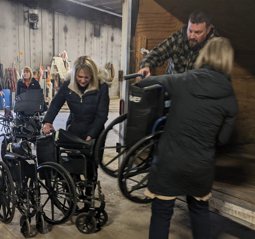 Rotary collects 61 wheelchairs for charity News, Sports, Jobs